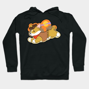 Cowboy Corgi Hoodie